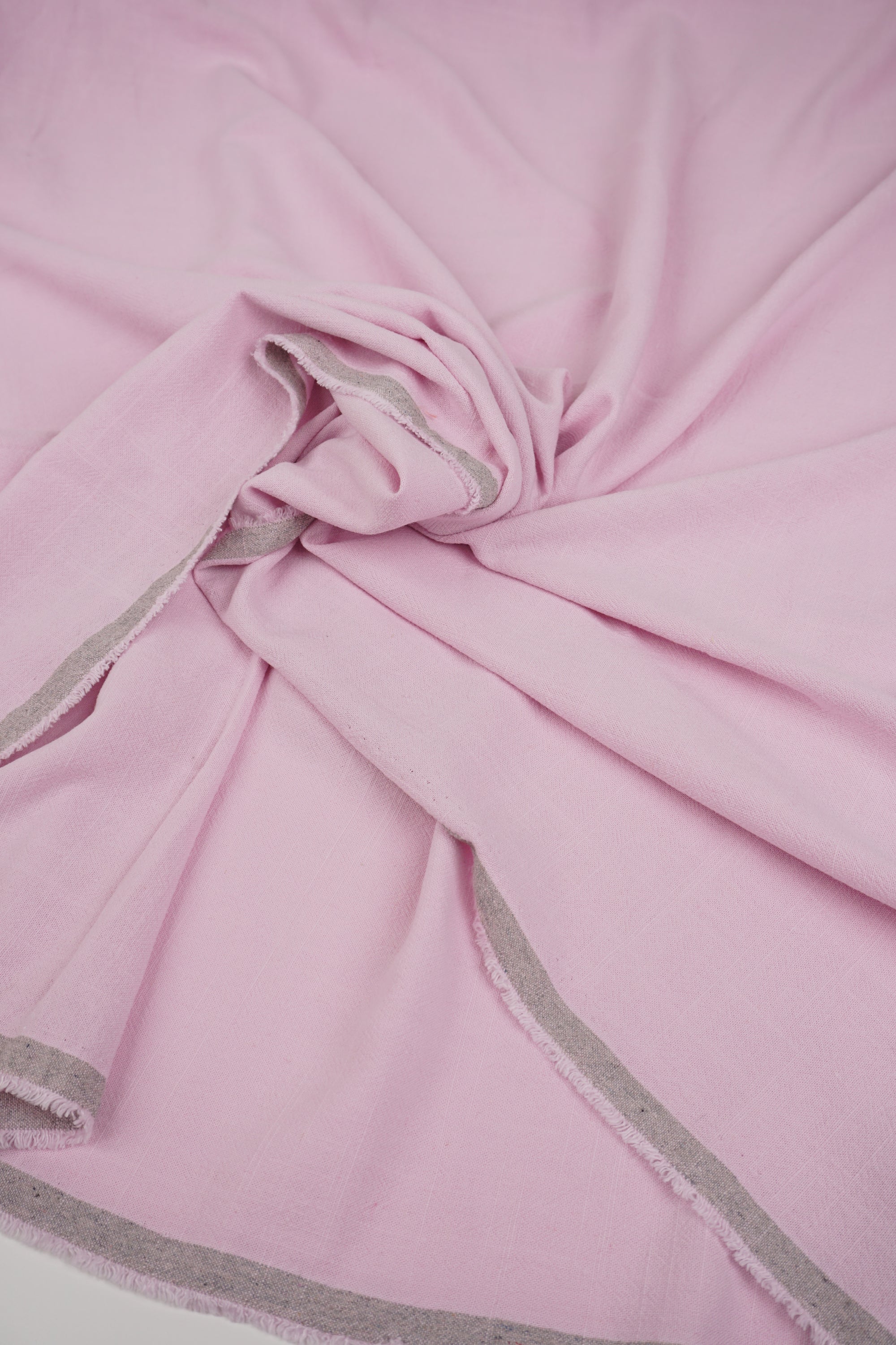 Dust Pink Washed Linen Rayon Fabric