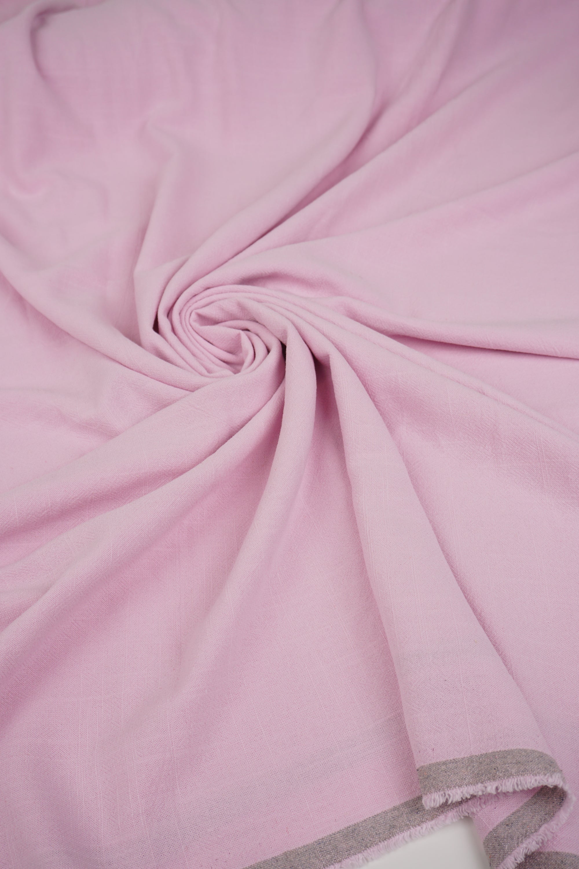 Dust Pink Washed Linen Rayon Fabric