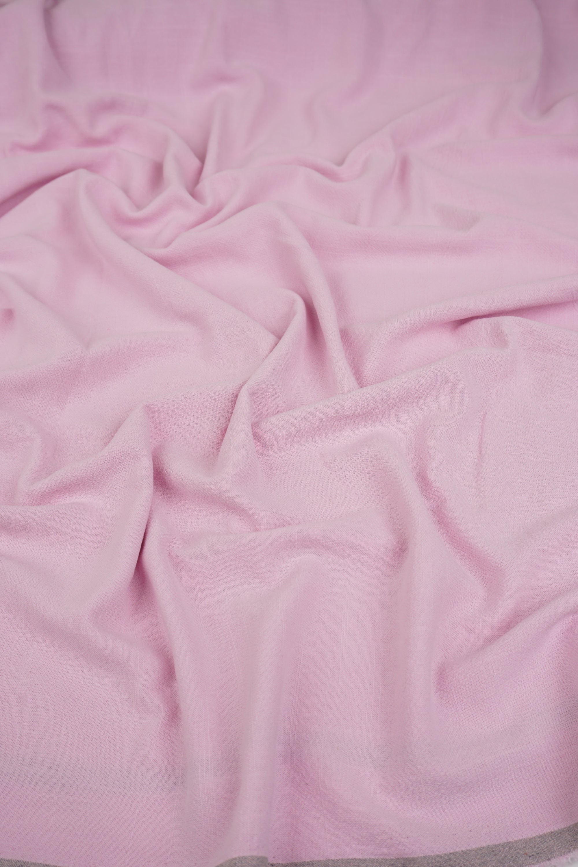 Dust Pink Washed Linen Rayon Fabric