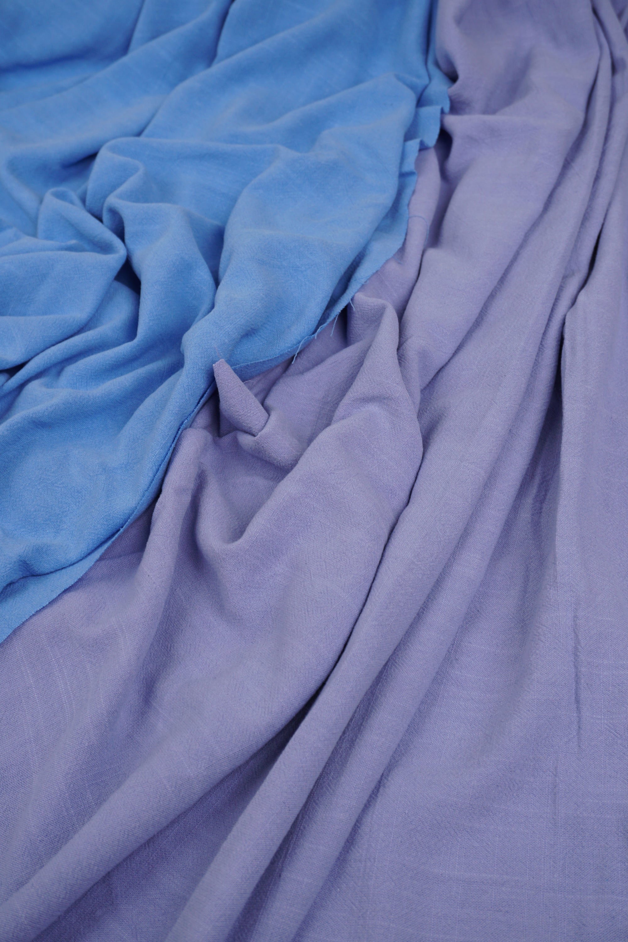 Lavender Mist Washed Linen Rayon Fabric