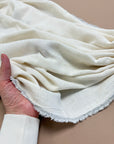 White Washed Linen Rayon Fabric