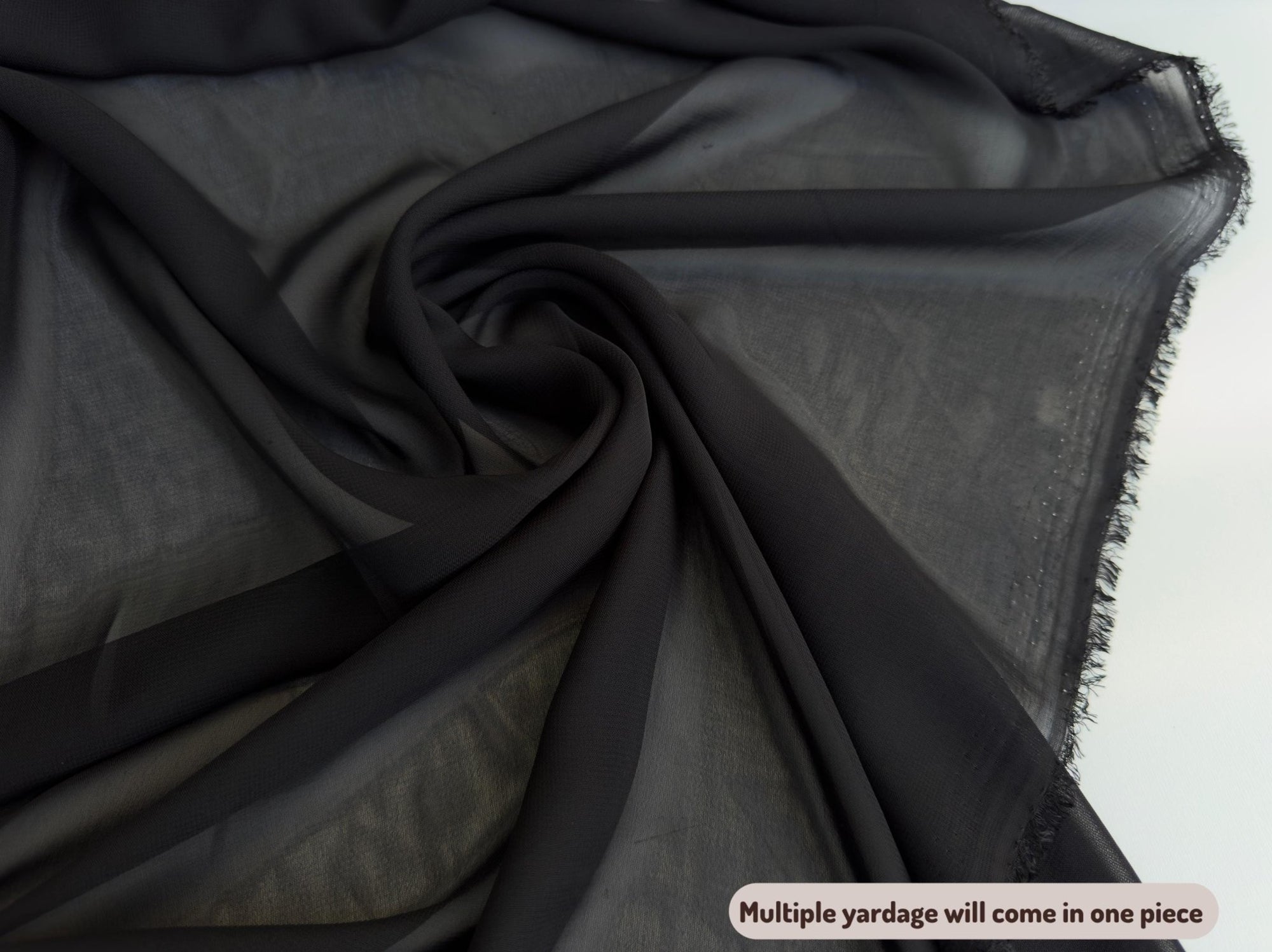Black Chiffon Fabric Gala Textile Black Chiffon Fabric Gala Textile