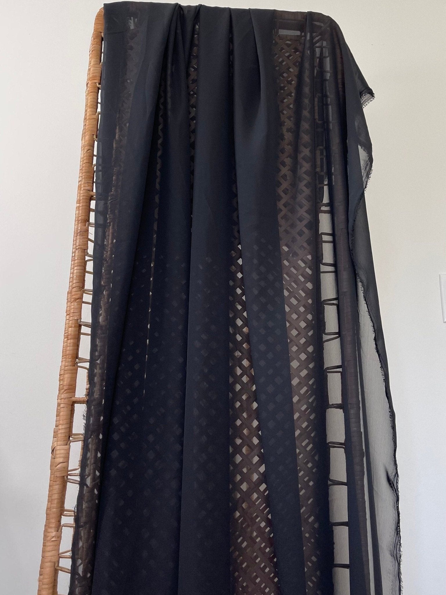 Black Chiffon Fabric Gala Textile Black Chiffon Fabric Gala Textile