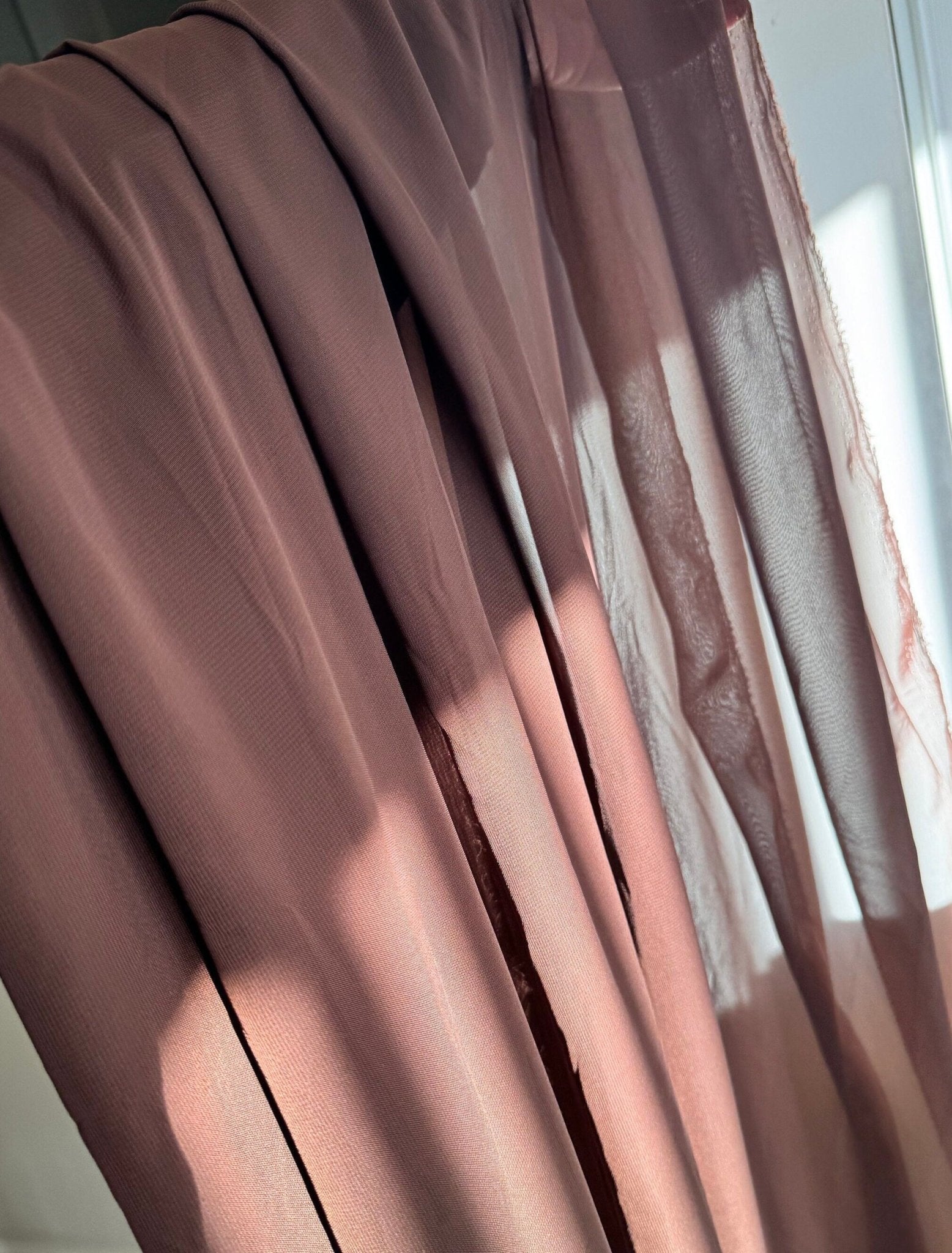 BEST PRICE Brown Chiffon Fabric By Yard High Multi Chiffon for Curtains Apparel Backdrop, Table Runner Sheer Fabric Sheer Chiffon Wedding - from Gala Textile