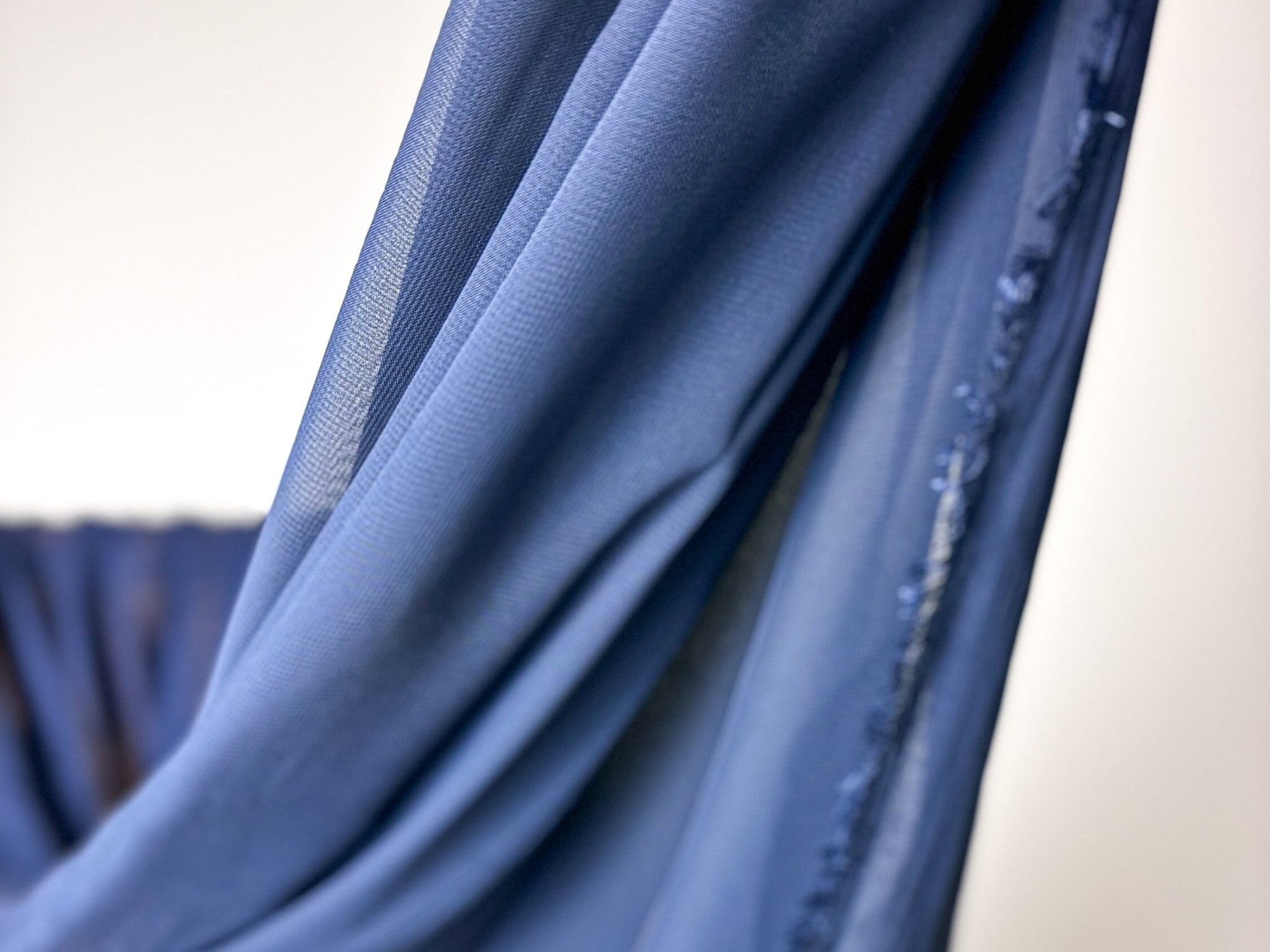 BEST PRICE Navy Blue Chiffon Fabric, Sold By Yard See Through Fabric, Navy Sheer Chiffon 60” Wide, Silky Chiffon Drape, Apparel Fabric DIY - from Gala Textile
