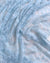 Baby Blue Floral Stretch Lace Fabric draped in soft pastel blue folds