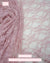 Dusty pink floral stretch lace fabric by the yard, 4-way stretch vintage style nylon spandex