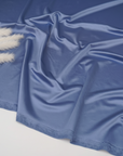 Denim Shiny Milliskin Nylon Spandex Fabric 4-Way Stretch By the Yard