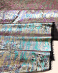 Iridescent Galaxy Foil Fabric by Yard, Shimmer Metallic Gold Hologram, for Cosplay Costumes
