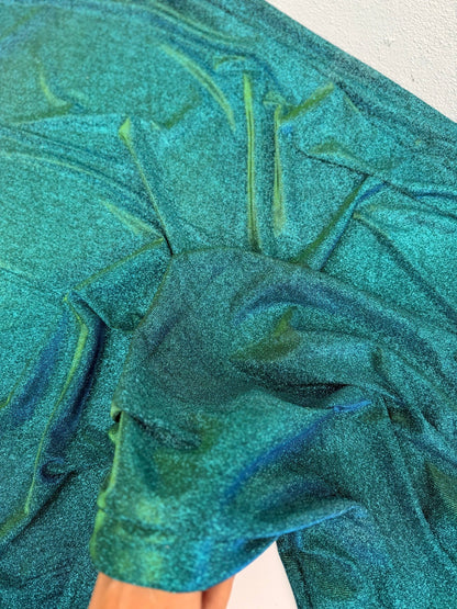 Jade Lurex Foam Knit - Craft Fabric from Gala Textile