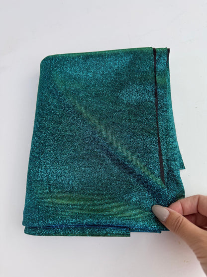 Jade Lurex Foam Knit - Craft Fabric from Gala Textile