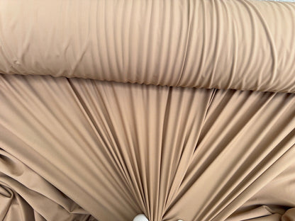 Matte Nude Nylon Spandex Fabric 4 Way Stretch by Yard for Swimwear Lycra Fabric, Sportwear, Activewear Material, Underwear, Bridal Fabric - from Gala Textile