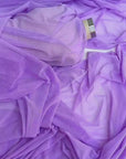 Purple 4-Way Stretch Power Mesh Fabric by Yard, Luxury Sheer Soft for Bridal, Yoga Wear, Dresses, Lingerie, Activewear Event Decoration