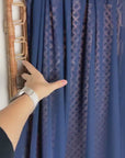 BEST PRICE Navy Blue Chiffon Fabric, Sold By Yard See Through Fabric, Navy Sheer Chiffon 60” Wide, Silky Chiffon Drape, Apparel Fabric DIY