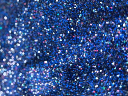 Royal Blue 4 Way Stretch Lurex Knit Fabric, Shimmery Dance Wear Fabric, Blue Glittery Nylon Spandex By Yard, Premium Quality Material - from Gala Textile