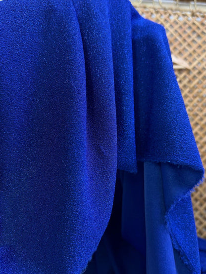 Royal Blue Spandex Lurex Knit Fabric, 4 Way Stretch Shimmery Dance Wear Fabric, Blue Glittery Nylon Spandex By Yard, Premium Quality 60'' - from Gala Textile