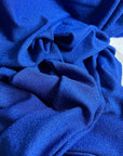 Royal Blue Spandex Lurex Knit Fabric, 4 Way Stretch Shimmery Dance Wear Fabric, Blue Glittery Nylon Spandex By Yard, Premium Quality 60'' - from Gala Textile