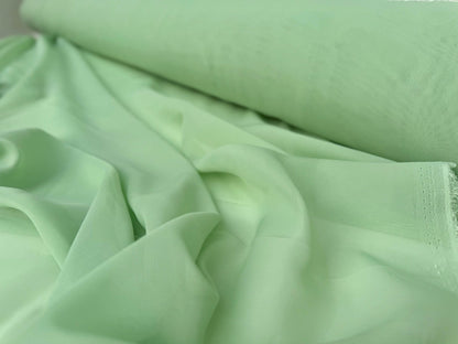 Sage Green Chiffon Fabric By Yard, Light Green Material Chiffon Sheer Light Weight Green Chiffon Fabric for Dress, Veil Arch Decoration - from Gala Textile