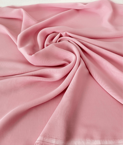 Soft Pink Chiffon Fabric by the Yard - Crafts from Gala Textile