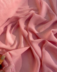 Soft Pink Chiffon Fabric by the Yard - Crafts from Gala Textile