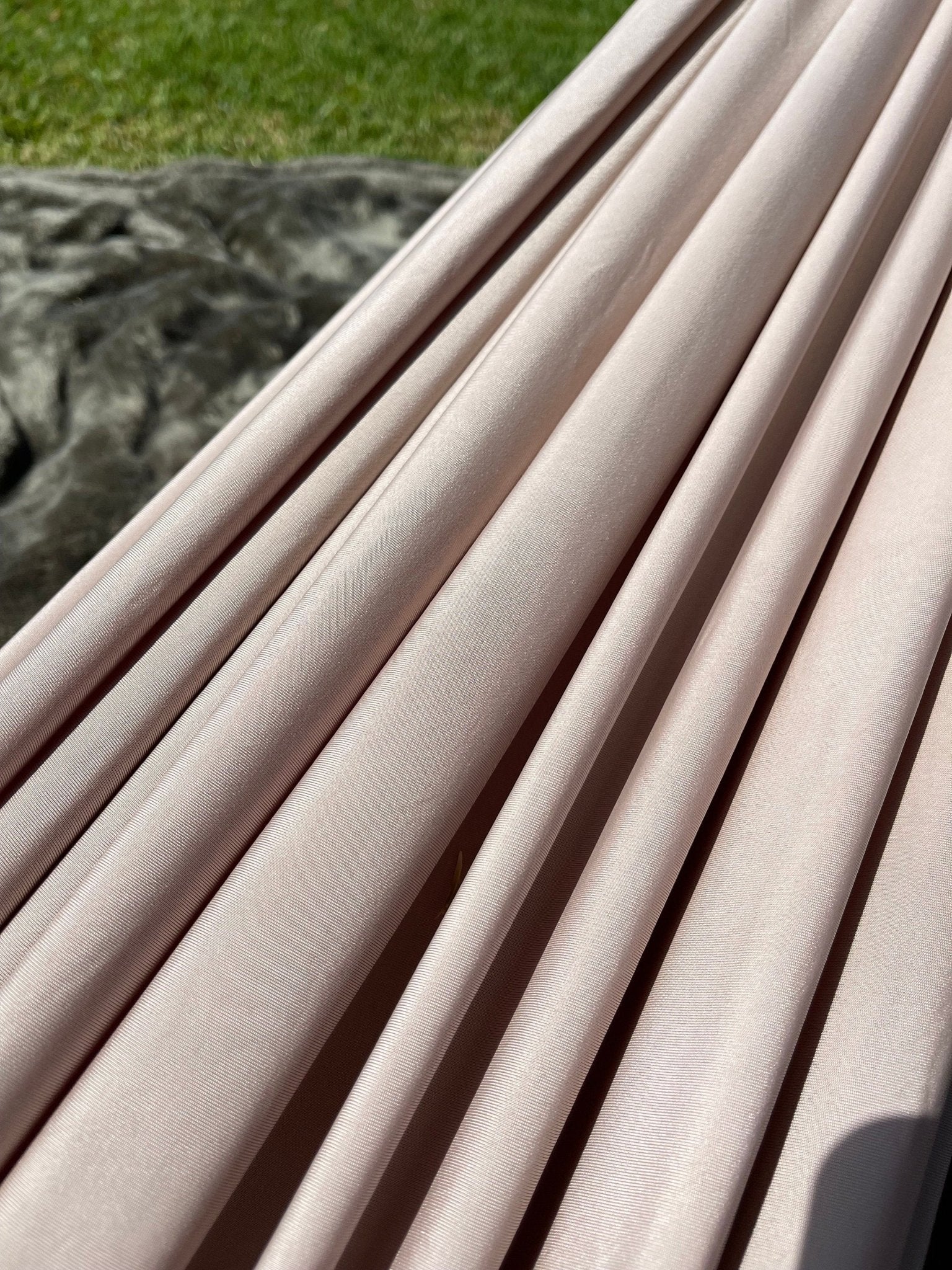 Taupe Venezia Spandex Fabric by Yard, Nude 4 Way Stretch Material for Dress making, Gowns Dance Wear, Swimsuit Fabric Arch Event Decoration - from Gala Textile